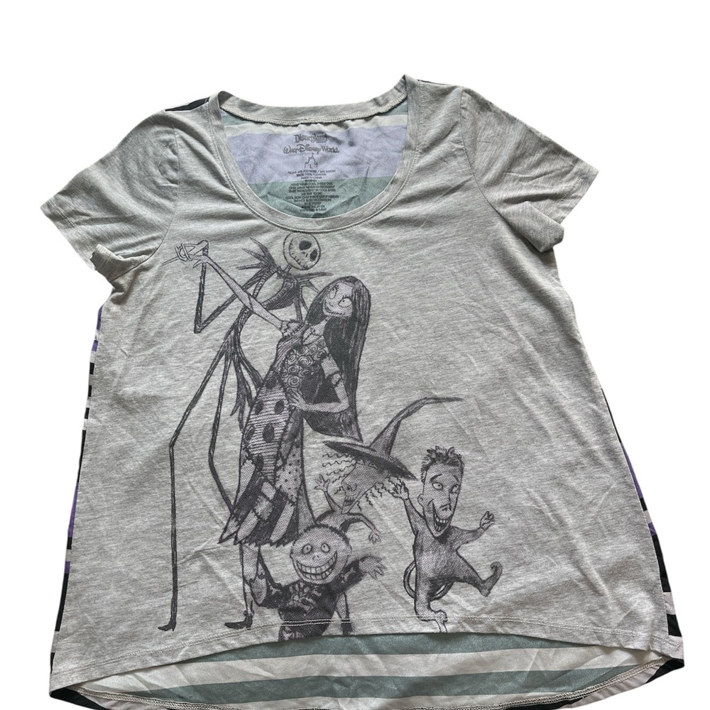 Disneyland Resort Gray, Purple and Black Nightmare Before Christmas Top
